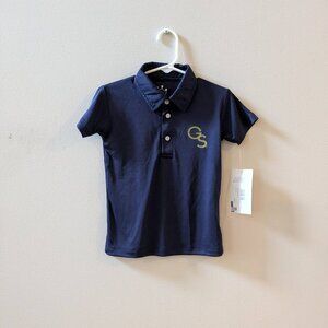 GA Southern Navy Blue Toddler Polo